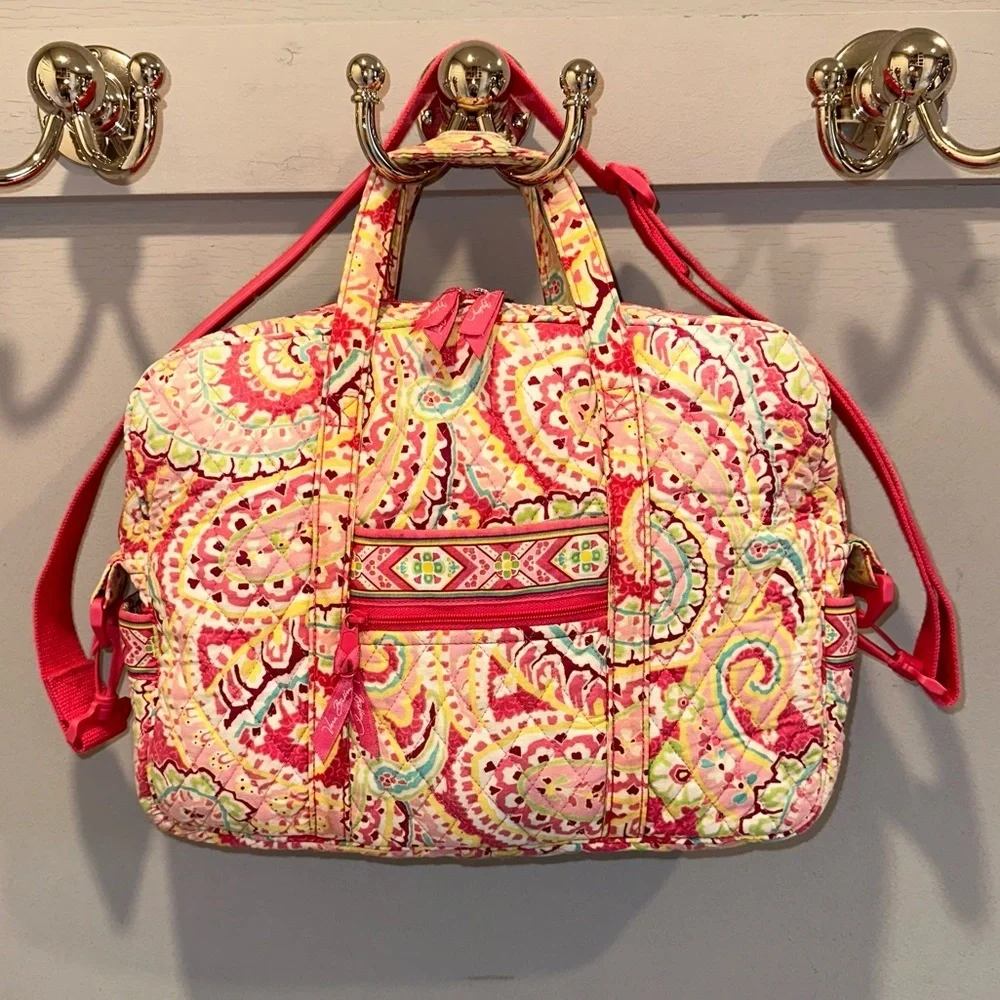 Vera Bradley Capri Melon Soft Sides Laptop Bag